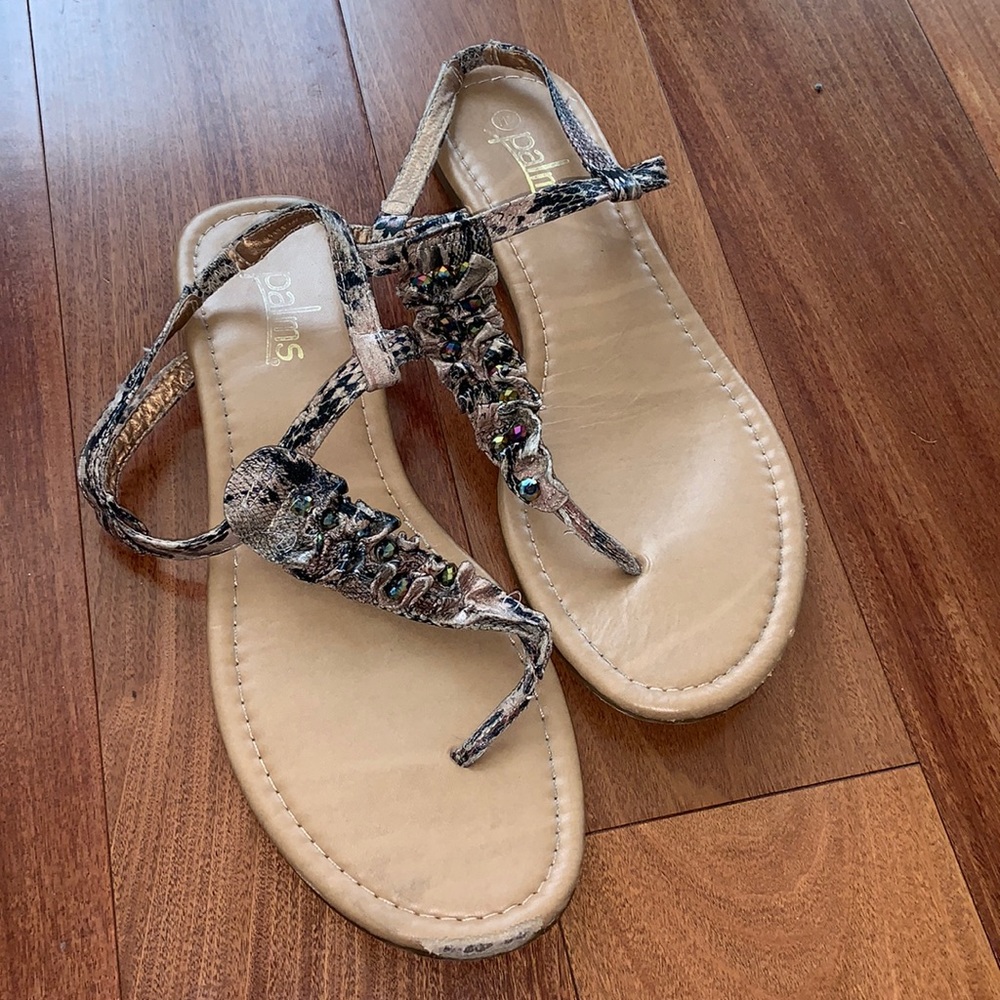 Palms dressy flip flop sandal